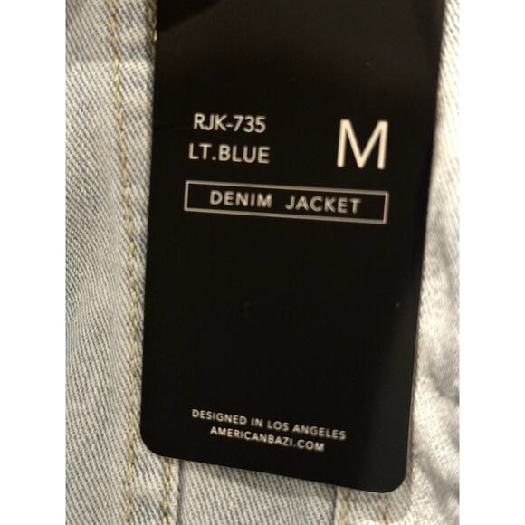 American Bazi – Fashion Tour Denim Jacket – Size Medium - Picture 5 of 5